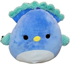 Squishmallows Priscilla the Blue Peacock 16” 2022 LMTED HTF Plush